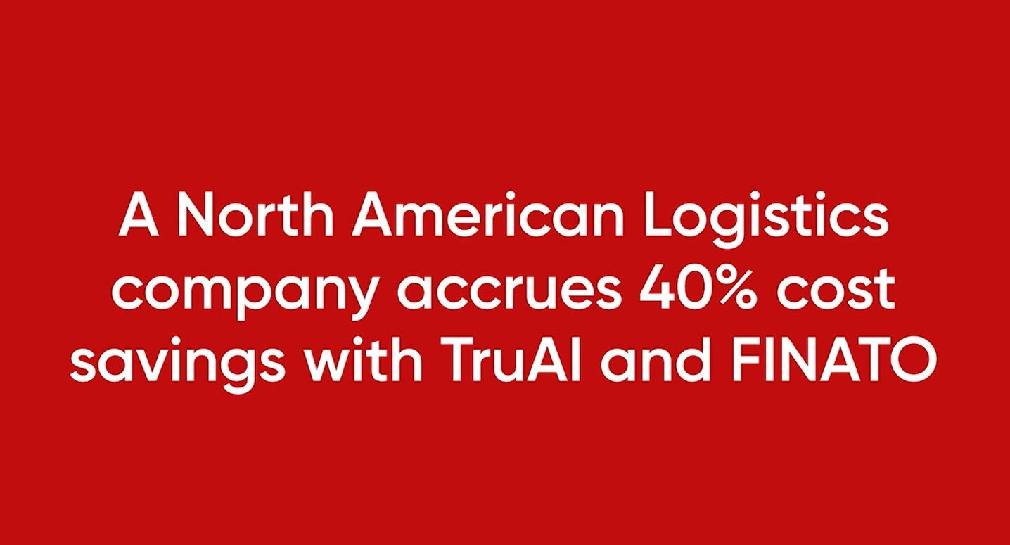 A North American Logistics company accrues 40% cost savings