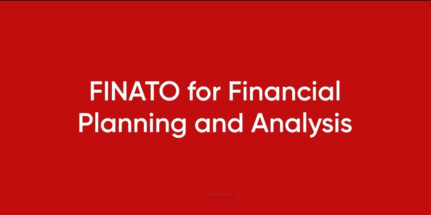 FINATO for Financial Planning and Analysis