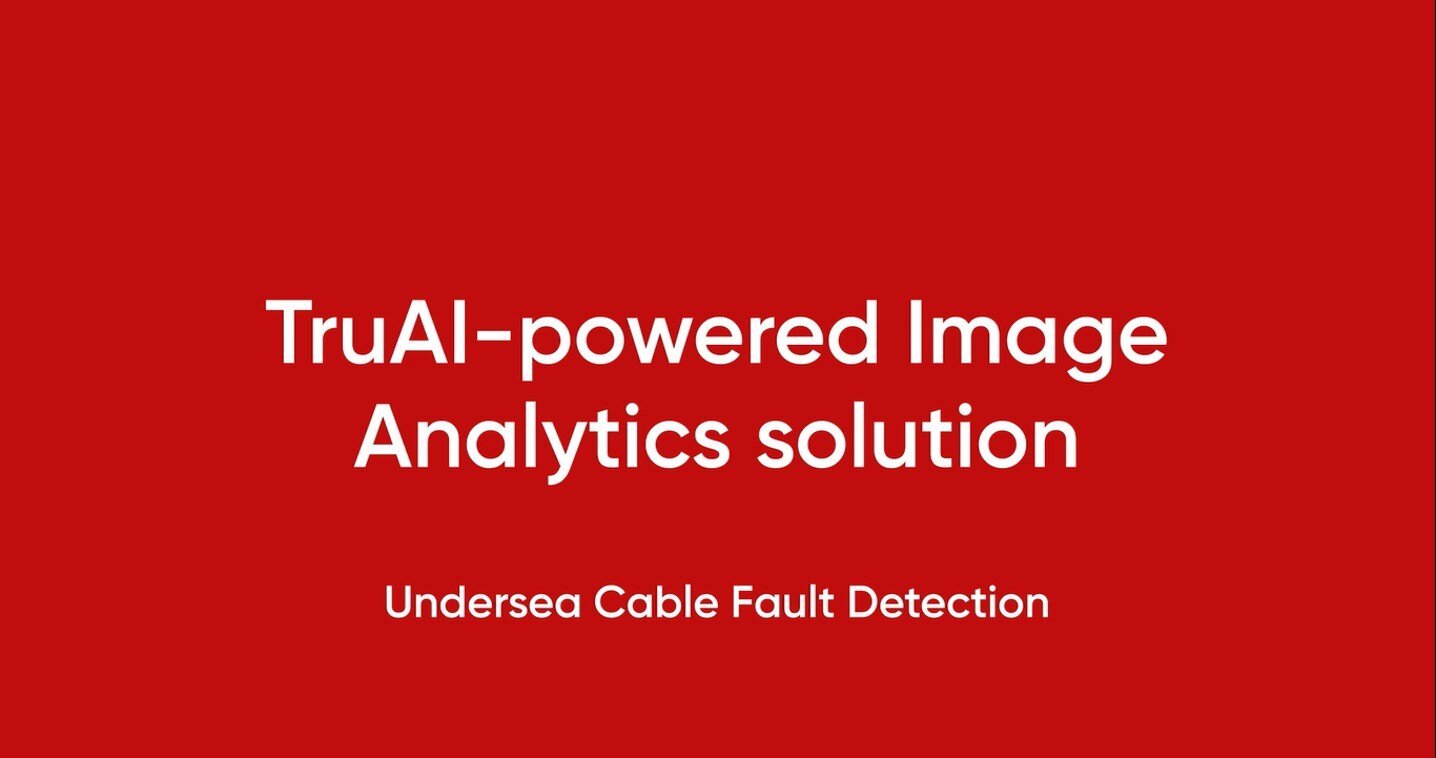 TruAI-powered Image Analytics slolution